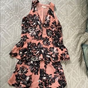 Rebecca Taylor Two Piece Short Set Sz 6